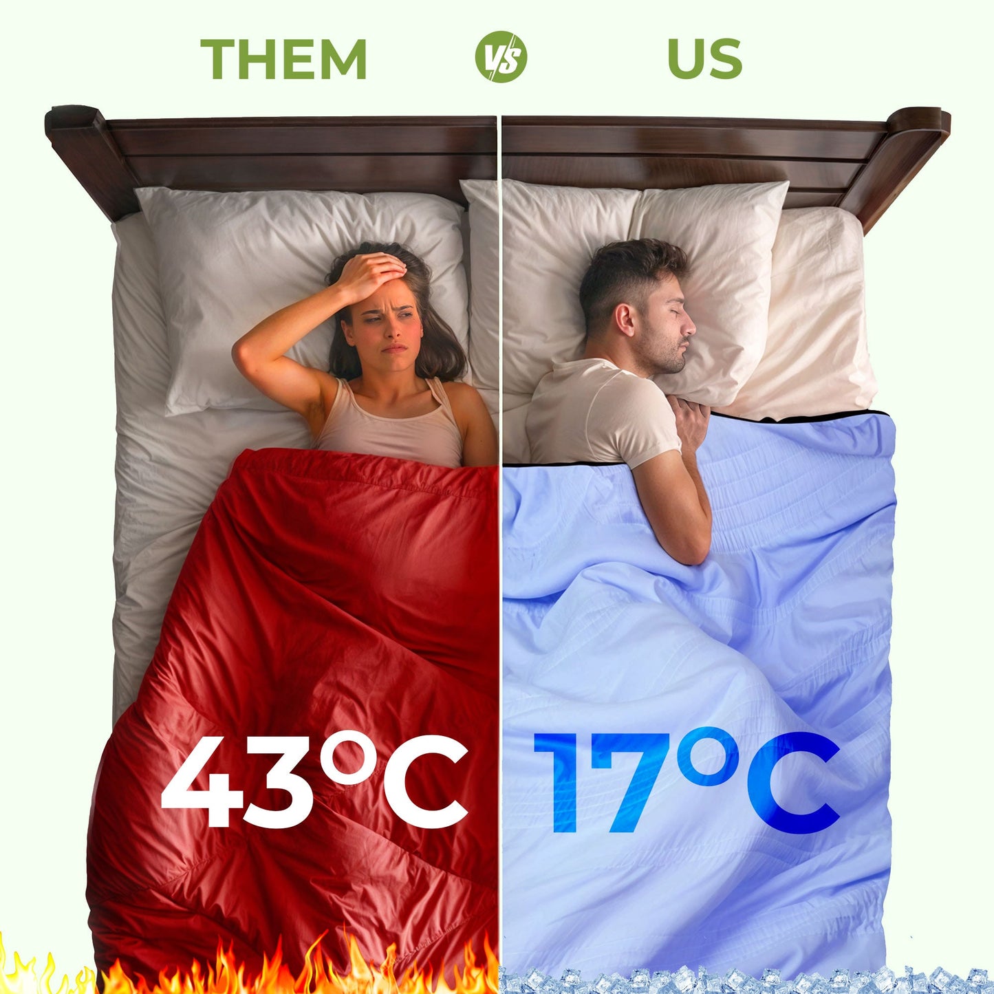 Aussie Ice Cooling Calming Blanket